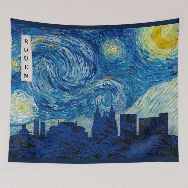 Item preview, Rouen Van Gogh Starry Night designed and sold by DFerraz.