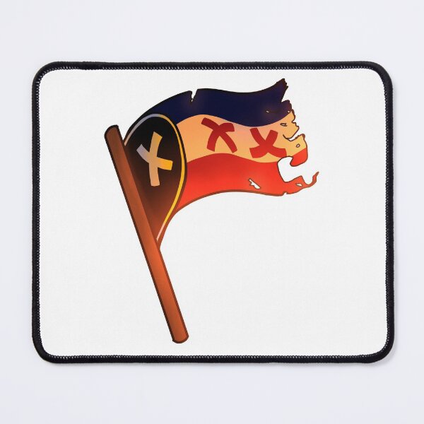 Item preview, L'manburg flag destroyed [Dream SMP] designed and sold by AlcyoneMaybe.
