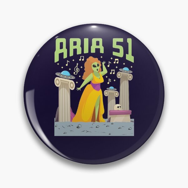 Item preview, Funny Alien Opera Mashup Aria 51 designed and sold by jaygo.
