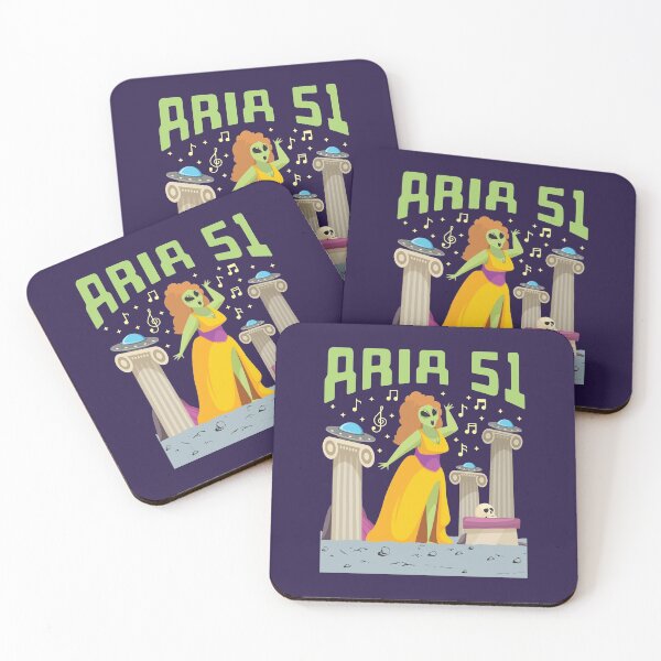 Item preview, Funny Alien Opera Mashup Aria 51 designed and sold by jaygo.