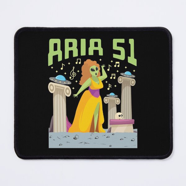 Item preview, Funny Alien Opera Mashup Aria 51 designed and sold by jaygo.