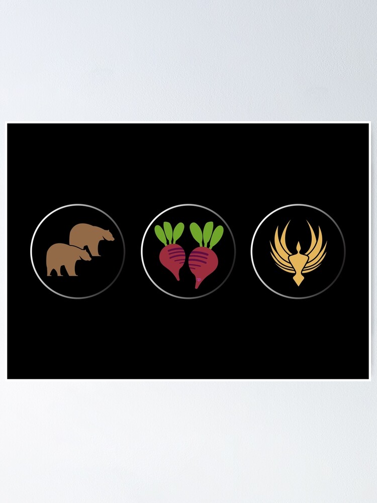 "Bears Beets Battlestar Galactica meme the office" Poster by finepaint