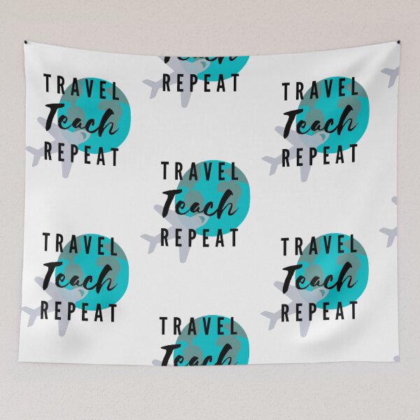 Item preview, TEFL Teacher Travel designed and sold by passportpaige.