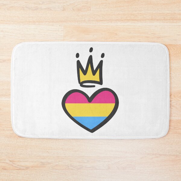 Item preview, Pansexual Pride Heart Crown designed and sold by Lori P.