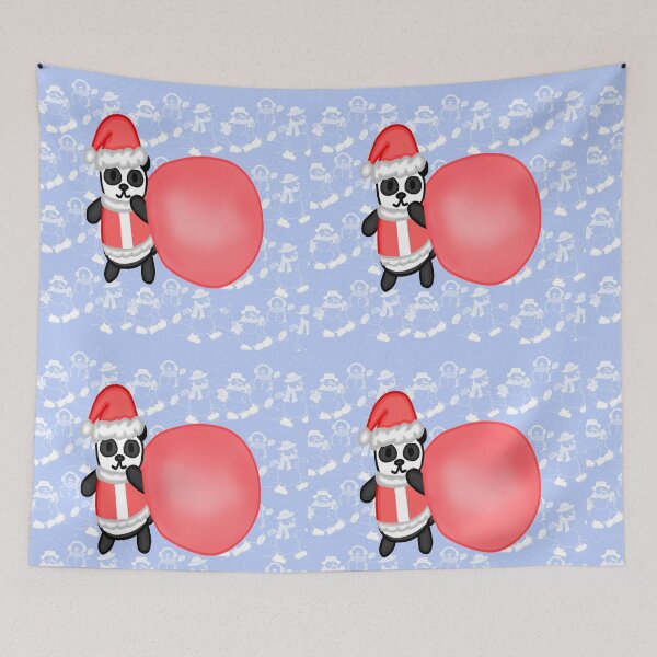 Item preview, Kawaii santa panda designed and sold by mikistarlight.