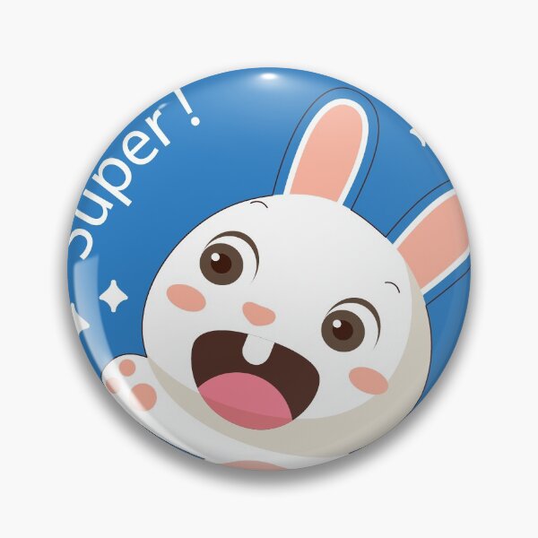 Item preview, kelinci super ketawa lucu logo  designed and sold by yunengsih.