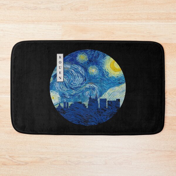 Item preview, Rouen Starry Night Van Gogh Circle designed and sold by DFerraz.