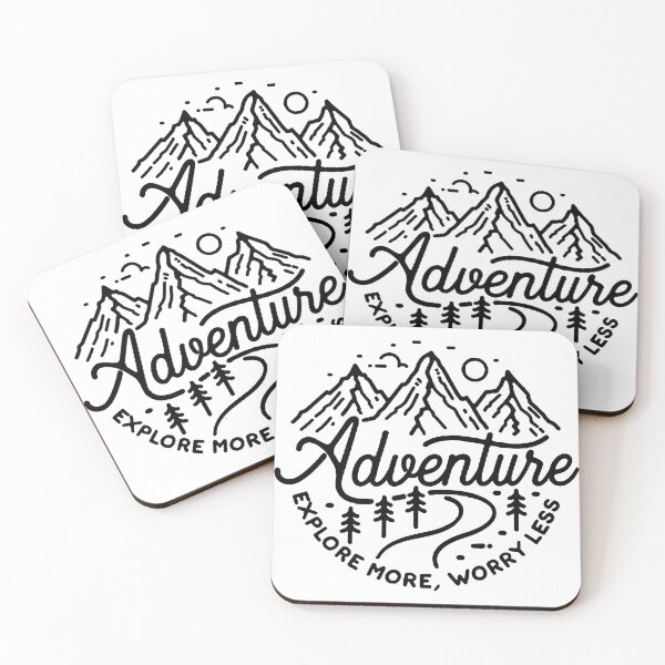 Item preview, Adventure Explore more, worry less designed and sold by BuonArt.