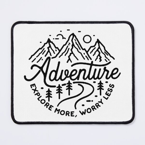 Item preview, Adventure Explore more, worry less designed and sold by BuonArt.