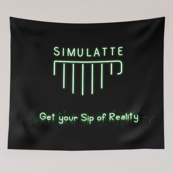 Item preview, Simulatte - Get your Sip of Reality designed and sold by LouzyKreator.