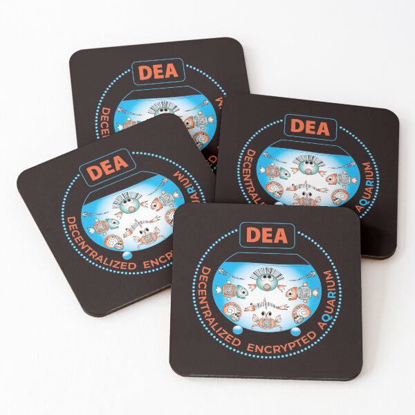 Item preview, DEA. Decentralized Encrypted Aquarium. designed and sold by VoloshenDesigns.