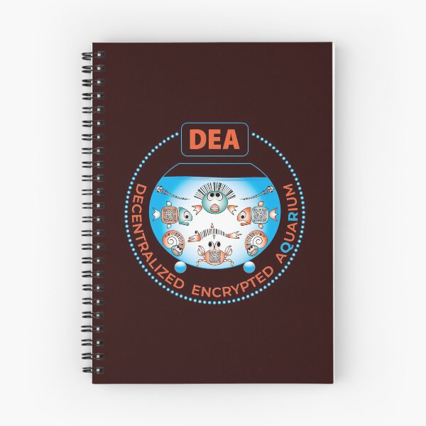 Item preview, DEA. Decentralized Encrypted Aquarium. designed and sold by VoloshenDesigns.