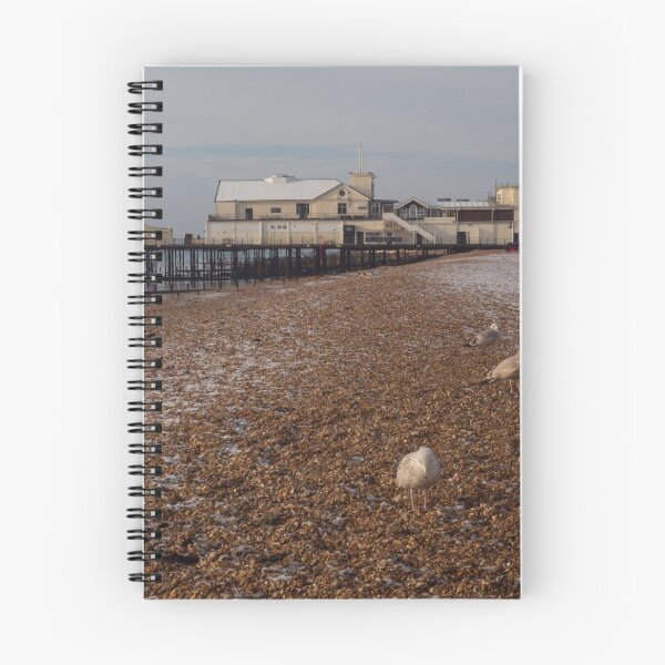 Item preview, Snowy shingle at Bognor Regis designed and sold by Josie Gilbert.