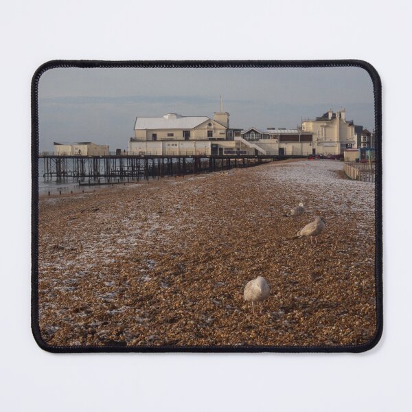 Item preview, Snowy shingle at Bognor Regis designed and sold by Josie Gilbert.