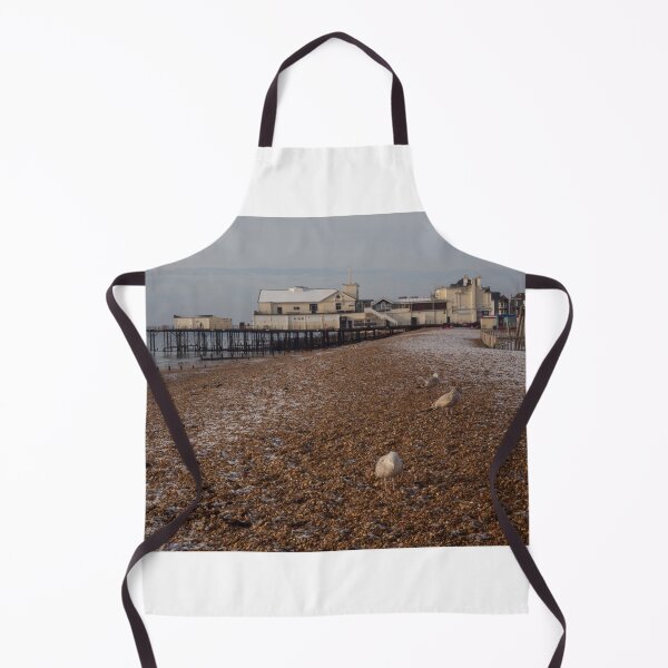 Item preview, Snowy shingle at Bognor Regis designed and sold by Josie Gilbert.