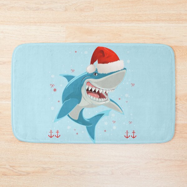 Item preview, Christmas Jolly Shark - Funny designed and sold by sriniboss758.