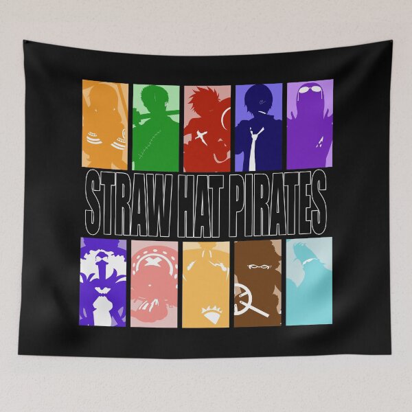 Item preview, Straw Hat Pirates Silhouettes designed and sold by UraharasShop.