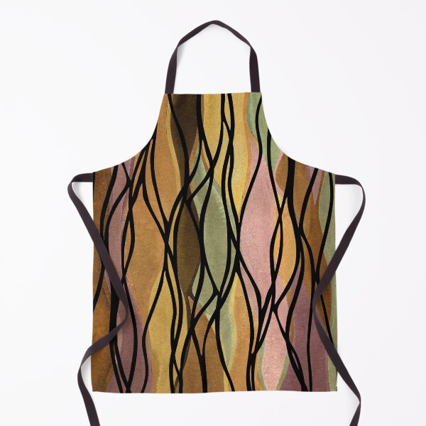 Item preview, Brown Beige Tapestry Tread Waves Watercolor Batik Style II designed and sold by Irina Sztukowski.