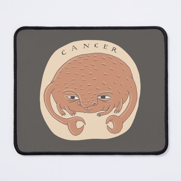 Item preview, CANCER zodiac sign | comic style designed and sold by Theresa Ahlman.
