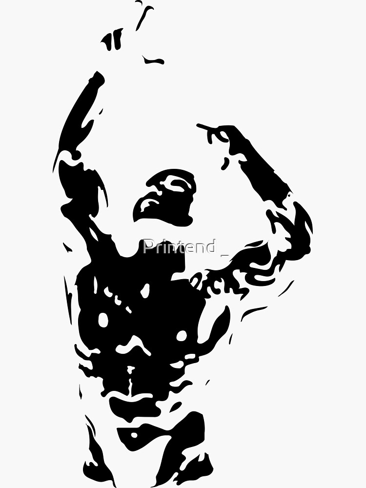 "Zyzz Legacy" Sticker for Sale by Dilic Redbubble