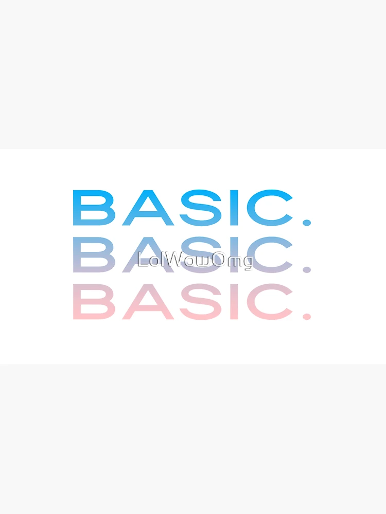 Thumbnail 3 of 3, Cap, Basic. Basic. Basic. designed and sold by LolWowOmg.