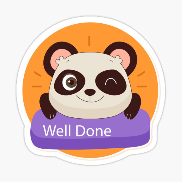 "hewan lucu logo stiker cantik anak-anak" Sticker for Sale by yunengsih