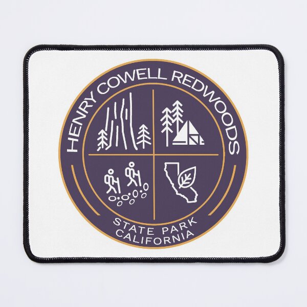 Item preview, Henry Cowell Redwoods State Park Heraldic Logo designed and sold by VanyaKar.