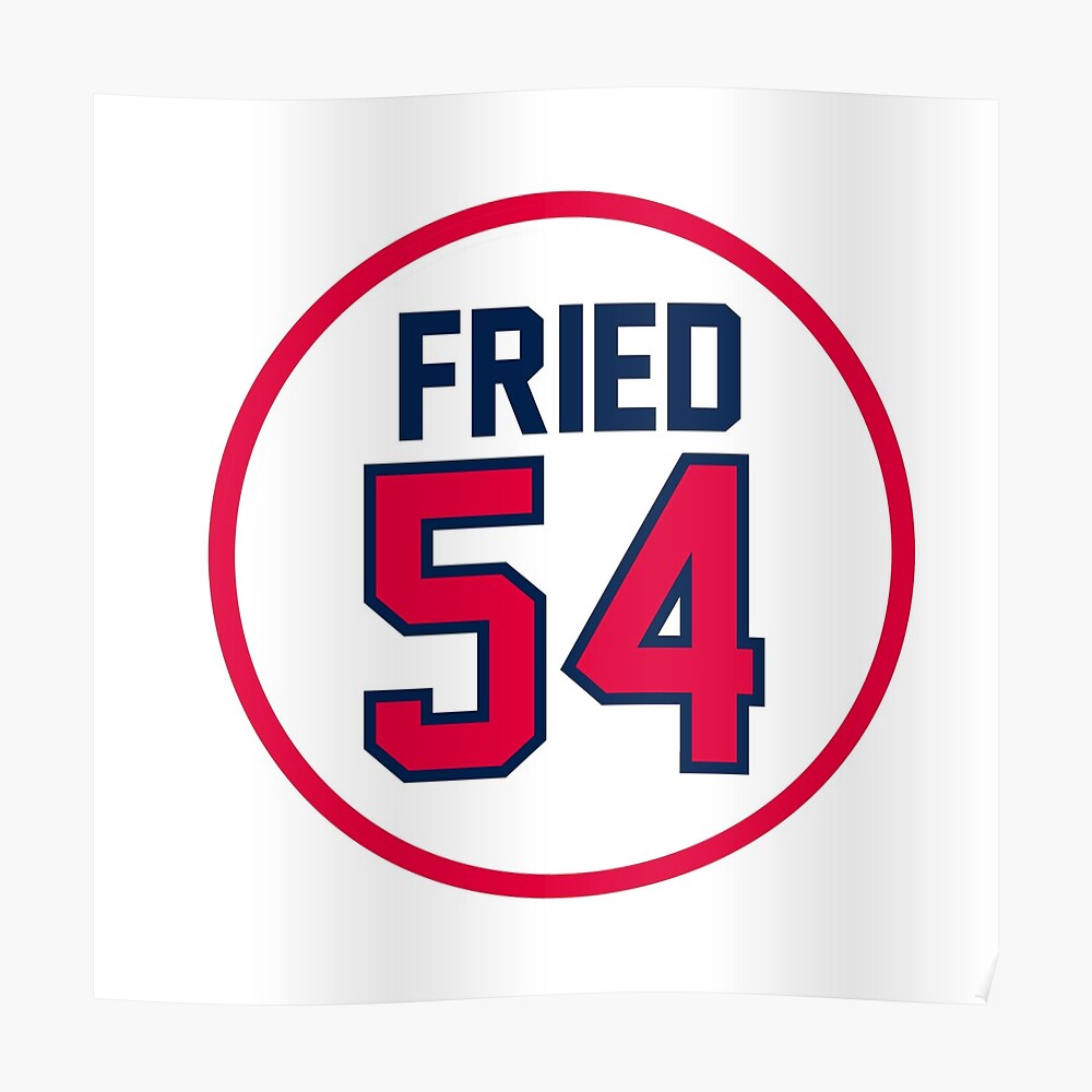 max fried jersey number Sticker for Sale by madisonsummey