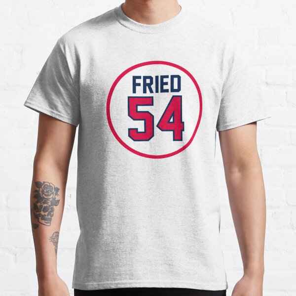 Max Fried Atlanta Braves Men's Navy Roster Name & Number T-Shirt 