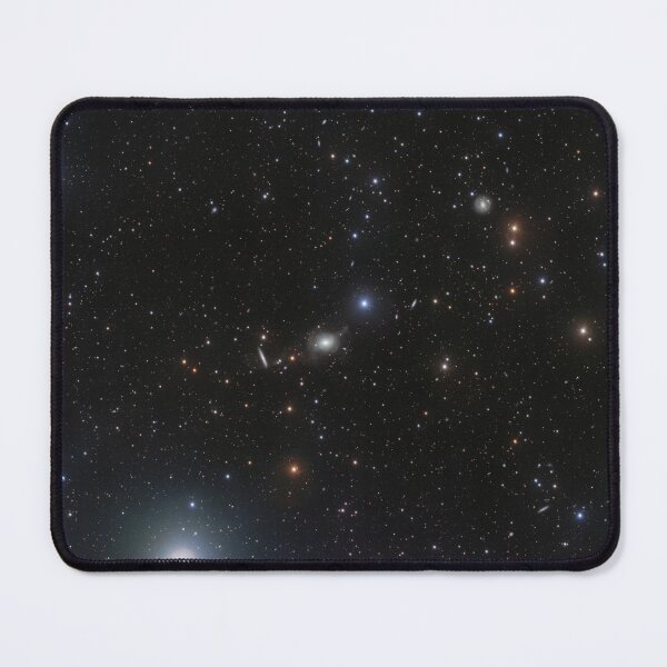 Item preview, Elliptical galaxy NGC 5018 - Wide-field view of its surroundings (constellation of Virgo) designed and sold by Raureif.