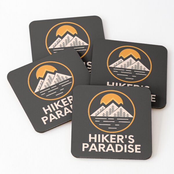 Item preview, Hiker's Paradise - Mountain lover's designed and sold by WildBerryArt.
