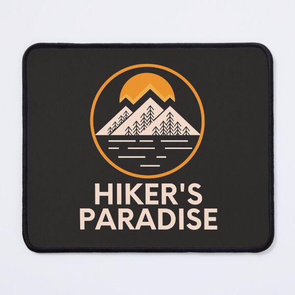 Item preview, Hiker's Paradise - Mountain lover's designed and sold by WildBerryArt.