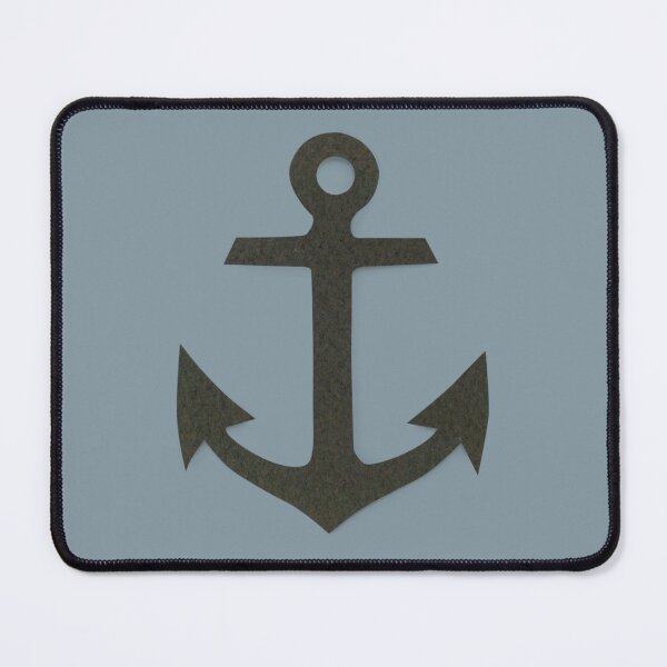 Item preview, Nautical Blue Boat Anchor  designed and sold by newburyboutique.