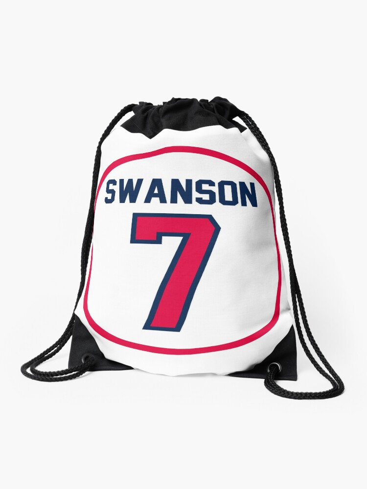 dansby swanson jersey number Essential T-Shirt for Sale by madisonsummey