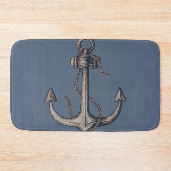 Item preview, Nautical Blue Anchor designed and sold by newburyboutique.