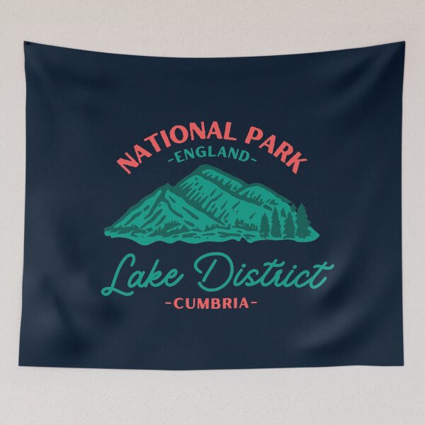 Item preview, Lake District - National Park - England - Wainwright's designed and sold by WildBerryArt.