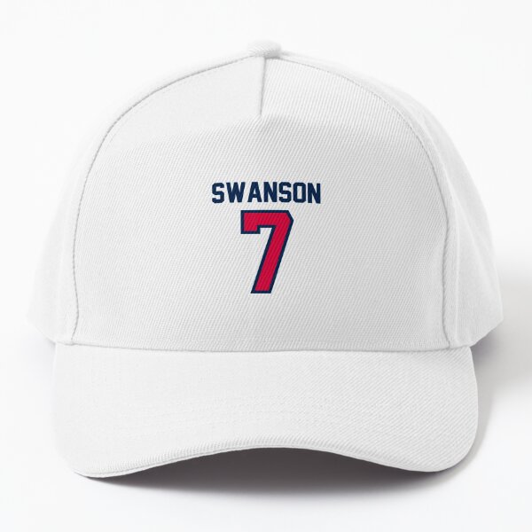 dansby swanson jersey number Sticker for Sale by madisonsummey