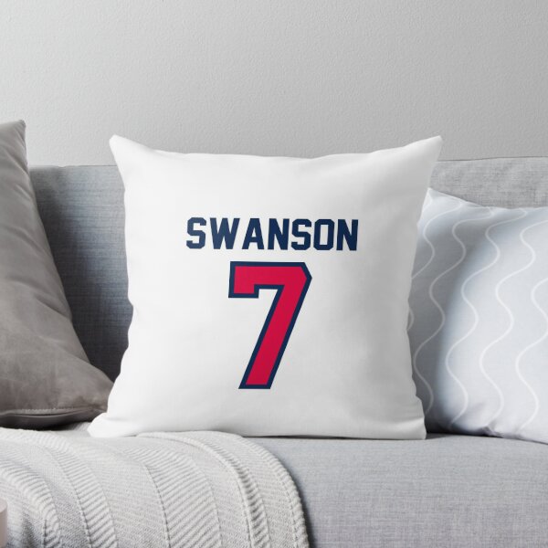 dansby swanson jersey number Sticker for Sale by madisonsummey