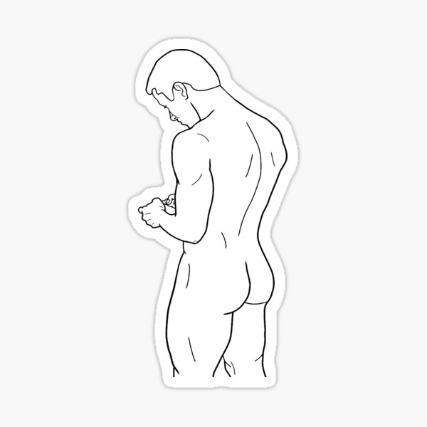 Aperçu de l'œuvre Nu en dessin au trait créée et vendue par QuirisQ.