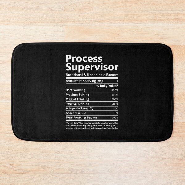 Item preview, Process Supervisor T Shirt - Nutritional and Undeniable Factors Gift Item Tee designed and sold by oslandefren.