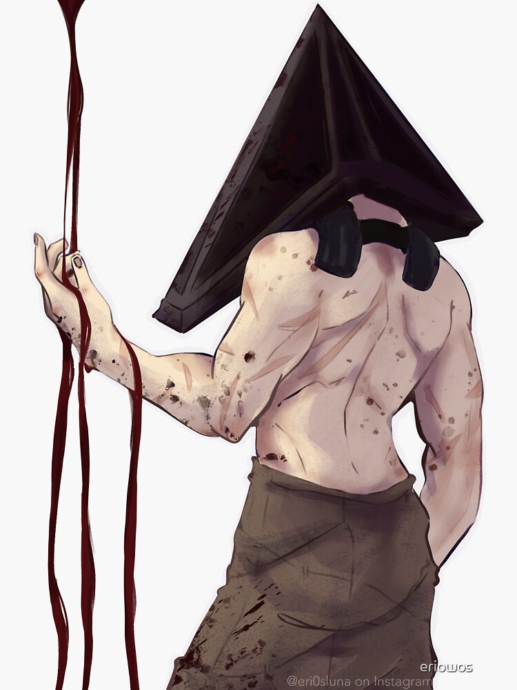 Pyramid Head Sticker for Sale by eriowos