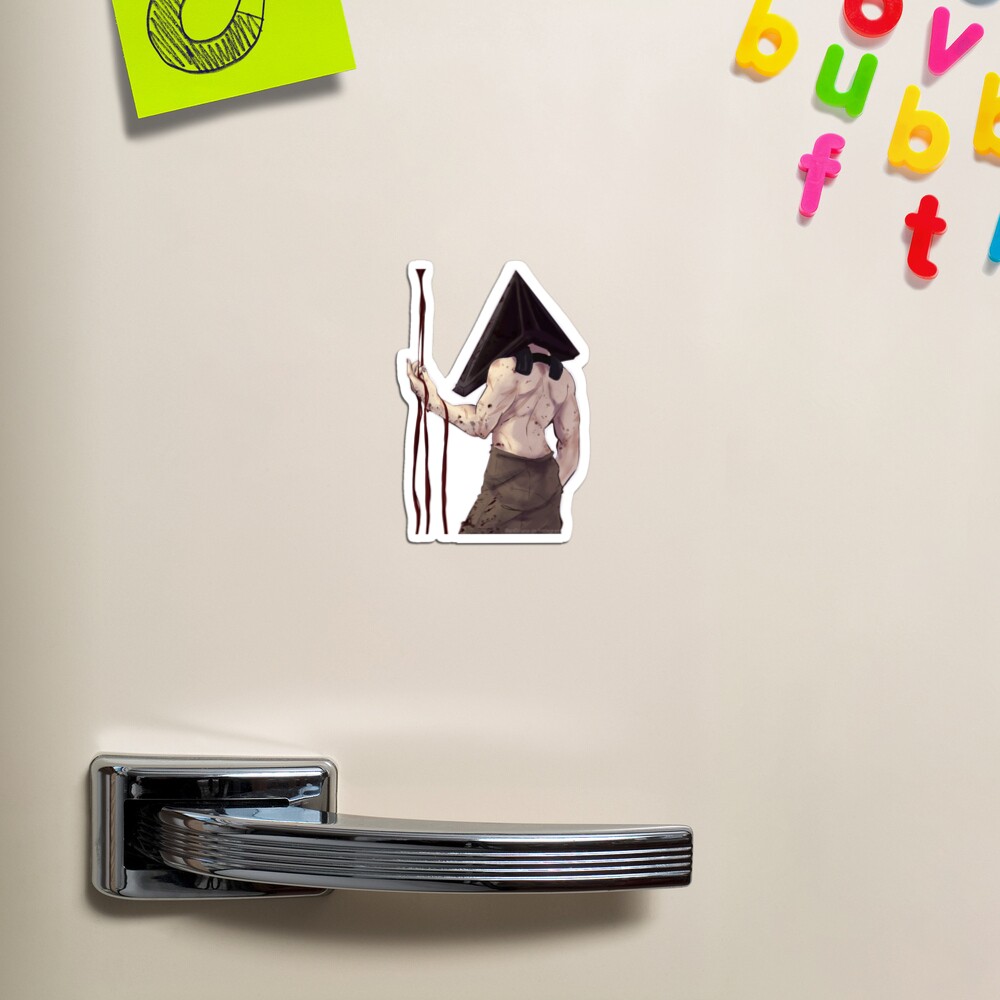 Pyramid Head Magnet for Sale by eriowos