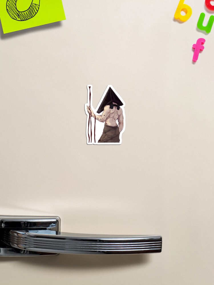 Pyramid Head Magnet for Sale by eriowos