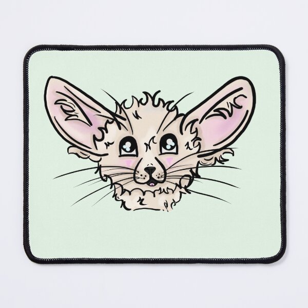 Item preview, Kawaii Bat Eared Fox designed and sold by BioLushGraphics.
