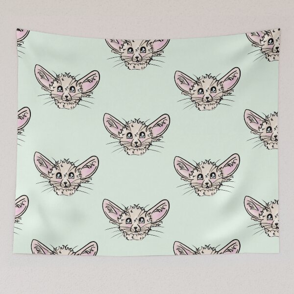 Item preview, Kawaii Bat Eared Fox designed and sold by BioLushGraphics.