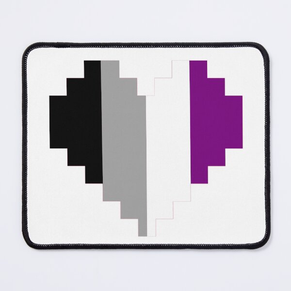 Item preview, Asexual 8-bit heart designed and sold by TheUndeadDesign.