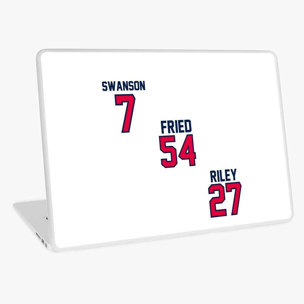 max fried jersey number Sticker for Sale by madisonsummey