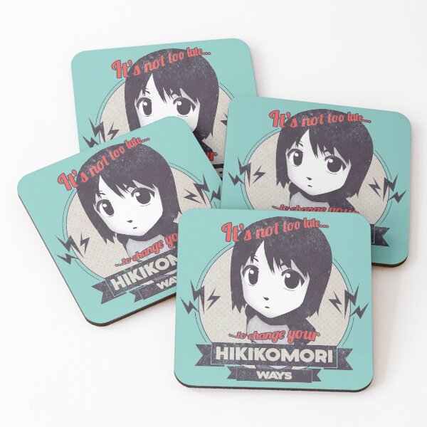 Item preview, NHK It's Not Too Late To Change Your Hikikomori Ways! designed and sold by Daniel J. Carville.