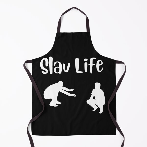 Item preview, Squatting Slav Life designed and sold by 2Cheesy4U.