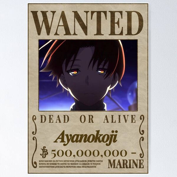 Ayanokoji Posters for Sale